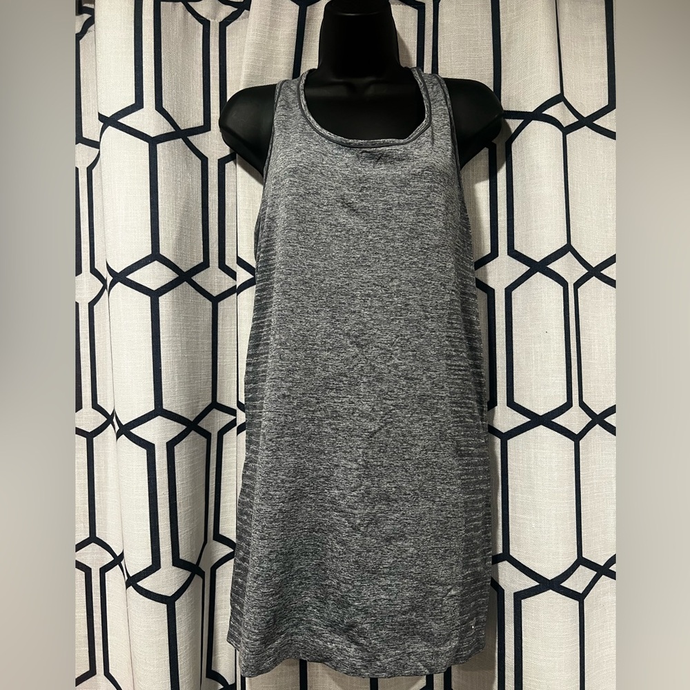 New Balance Gray Racerback Tank Top